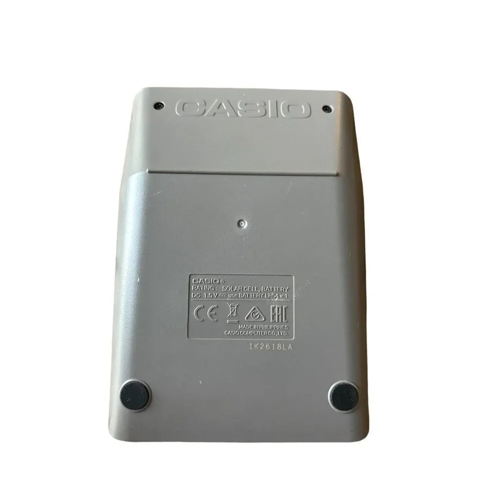 Casio MS-80B Desktop Calculator 8-Digit LCD Display Dual Power Solar & Battery
